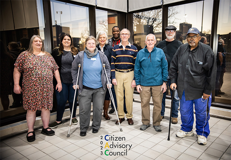 Photo of the current Citizens Advisory Council Members